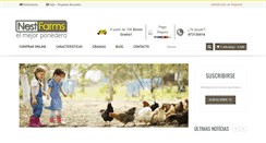 Desktop Screenshot of nestfarms.com